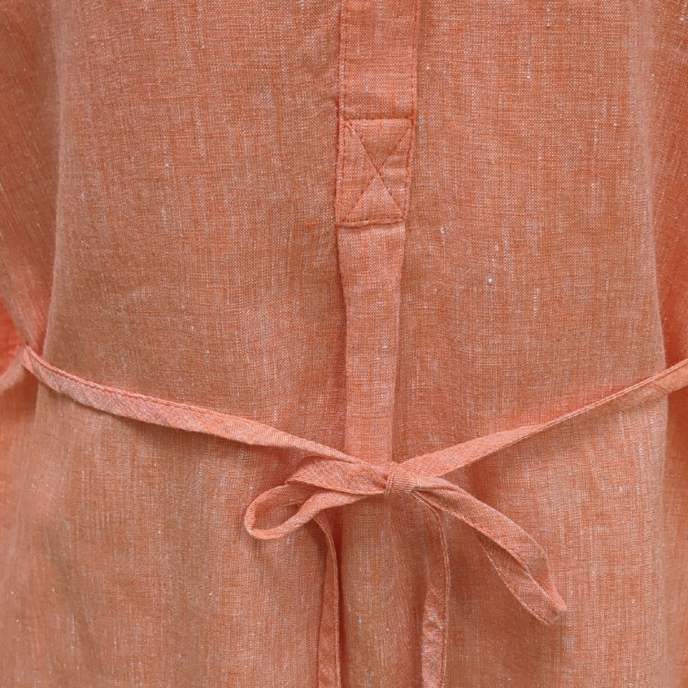 Serena & Lily Linen "Margot" Long Sleeve Dress - Picture 3 of 11